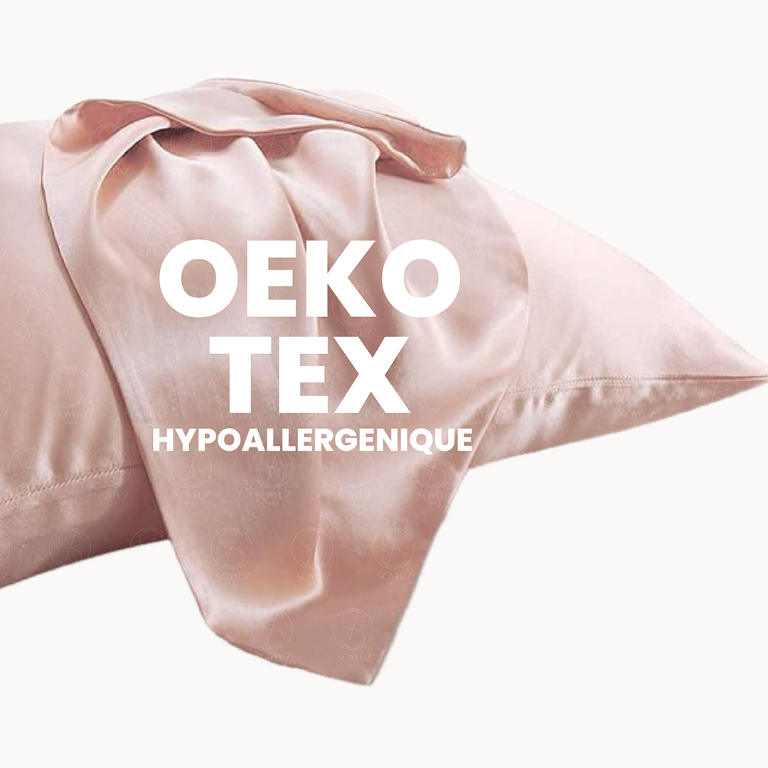 Taie d’Oreiller en Soie de Mûrier